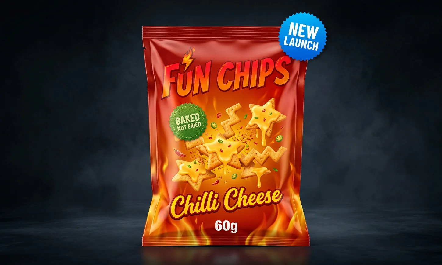 [FC-CC-60] FUN CHIPS Chilli Cheese